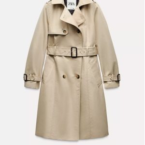 Trench slim water repellent Zara ZW Collection