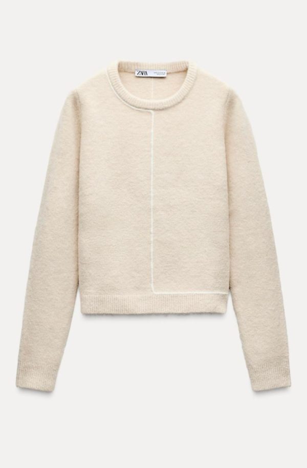 Sweater natural Zara